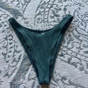 Emerald Green High-Cut Bikini Bottom